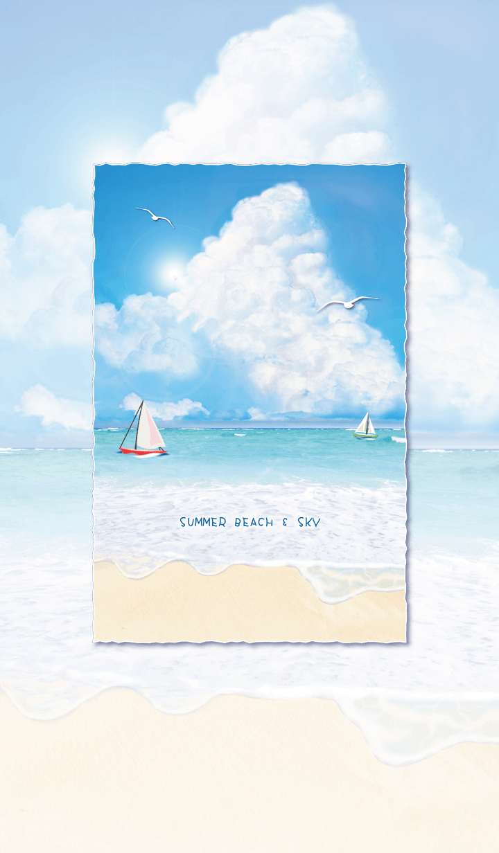SUMMER BEACH & SKY**