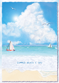SUMMER BEACH & SKY