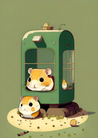 Banyak sekali hamster! 263