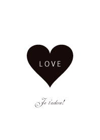 Je t'adore!