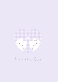 แมวและหัวใจ.*♡ lavender