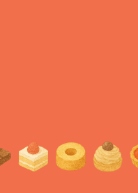 sweet treats3 on red & yellow