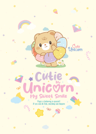 น้องหมีชานมนิทานยูนิคอร์นพาสเทล