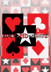 BLACK×RED×WHITE 2