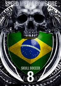 Pirates of skull Dragon Skull soccer 8