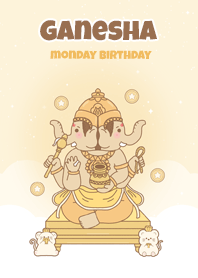 พระพิฆเนศปางสำหรับคนเกิดวันจันทร์