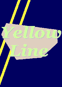 Color Wall Series "Yellow Line No.1"
