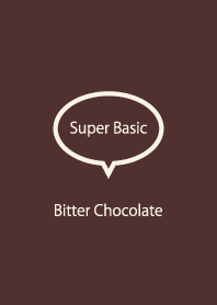 Super Basic Bitter Chocolate