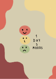 1 day 3 moods