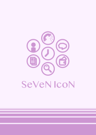 SeVeN IcoN <Light purple/Grape purple>