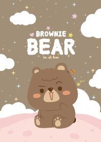 Brownie Bear Fat Kawaii Light Brown