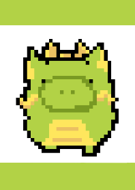 round and cute dragon