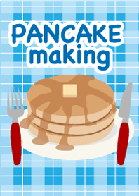 PAN CAKE making