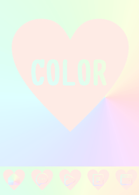 pink color rainbow  F17