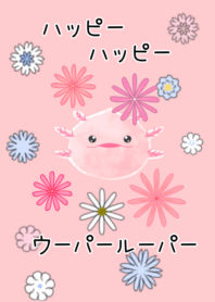 happy, happy, happy axolotl.