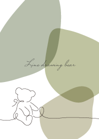Line drawing bear_06