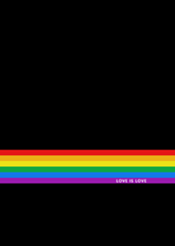 RAINBOW & PRIDE 2021 (Black)