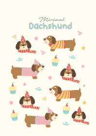 ดัชชุนหมาไส้กรอกน่ารัก : มินิมอล