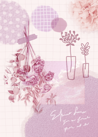 Sky and dried flowers2.