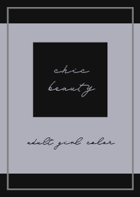 Chic&Beauty /Cool Lavender Purple