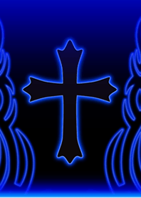 Cross neon blue6
