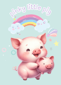 pinky little pig