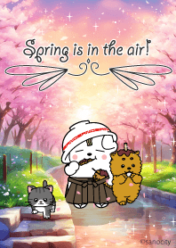 Sanomaru's Spring is in the air!