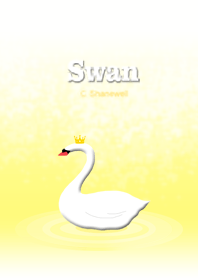 Elegant Swan (yellow)