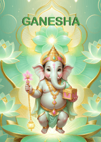 Ganesha, Rich ,Money,Gold Theme 2