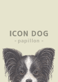 ICON DOG - Papillon - PASTEL YE/05