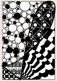 Fish and Zentangle