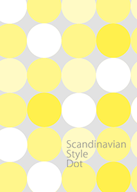 Scandinavian Style Dot Yellow