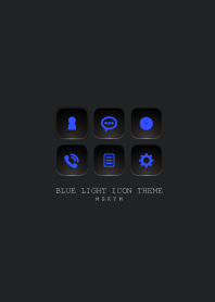 BLACK - BLUE LIGHT ICON THEME SWITCH 31