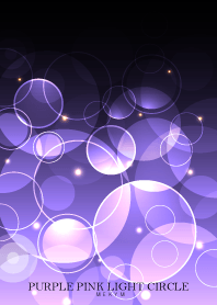 PURPLE PINK LIGHT CIRCLE
