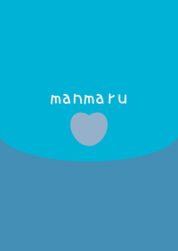 simple love heart Theme Happy maru05