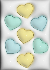 Plump heart pastel color2