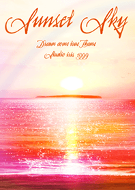 Sunset sky sea+