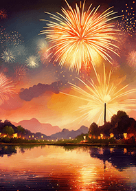 Beautiful Fireworks Theme#140