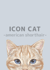 ICON CAT - アメショ - PASTEL BL/04