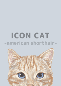 ICON CAT-American Shorthair-PASTEL BL/04