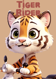 Tiger Motorcycle Rider