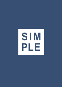 SIMPLE(white blue)V.595b