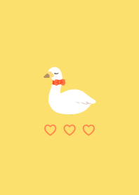 cute swan(yellow)