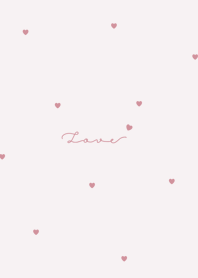 heart & pattern | pink gray.