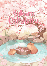 capybara and sakura