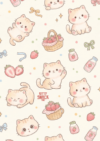 Kitty Snack Time