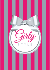 Girly Style-SILVERStripes-ver.22