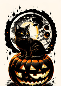 halloween cat 46c3Ec