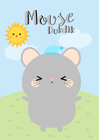 Lovely Gray Cat Duk Dik Theme 2