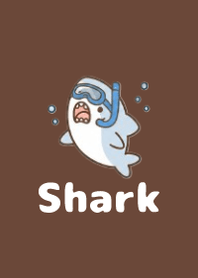 Fluffy Shark Summer Brown 02